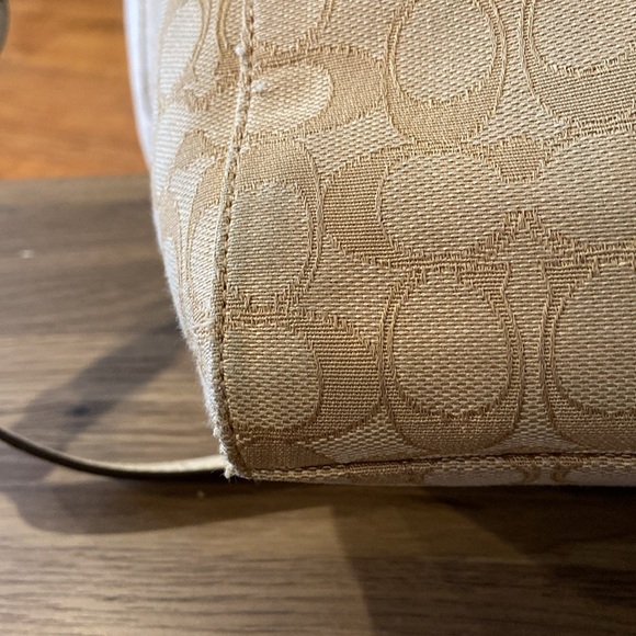 Coach Celeste Signature Convertible Hobo Bag - Picture 14 of 16